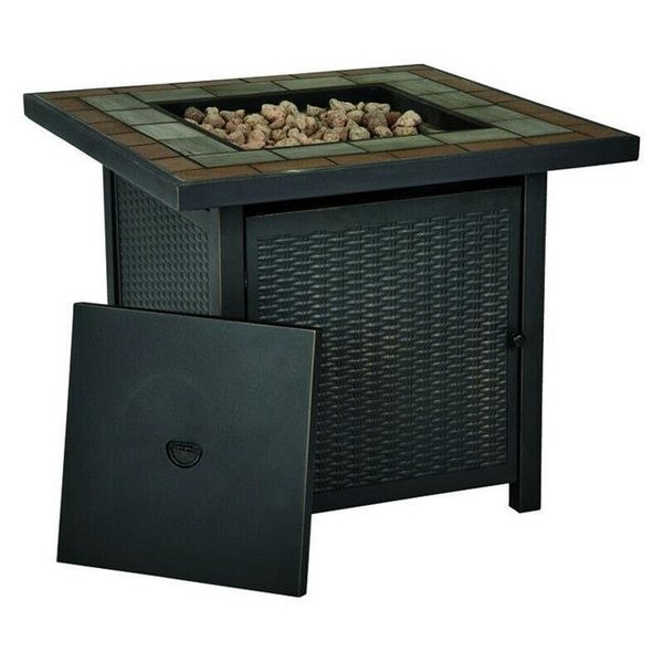 Living Accents Living Accents 4794053 Square Propane Fire Pit - 25 x 30 x 30 in. 4794053